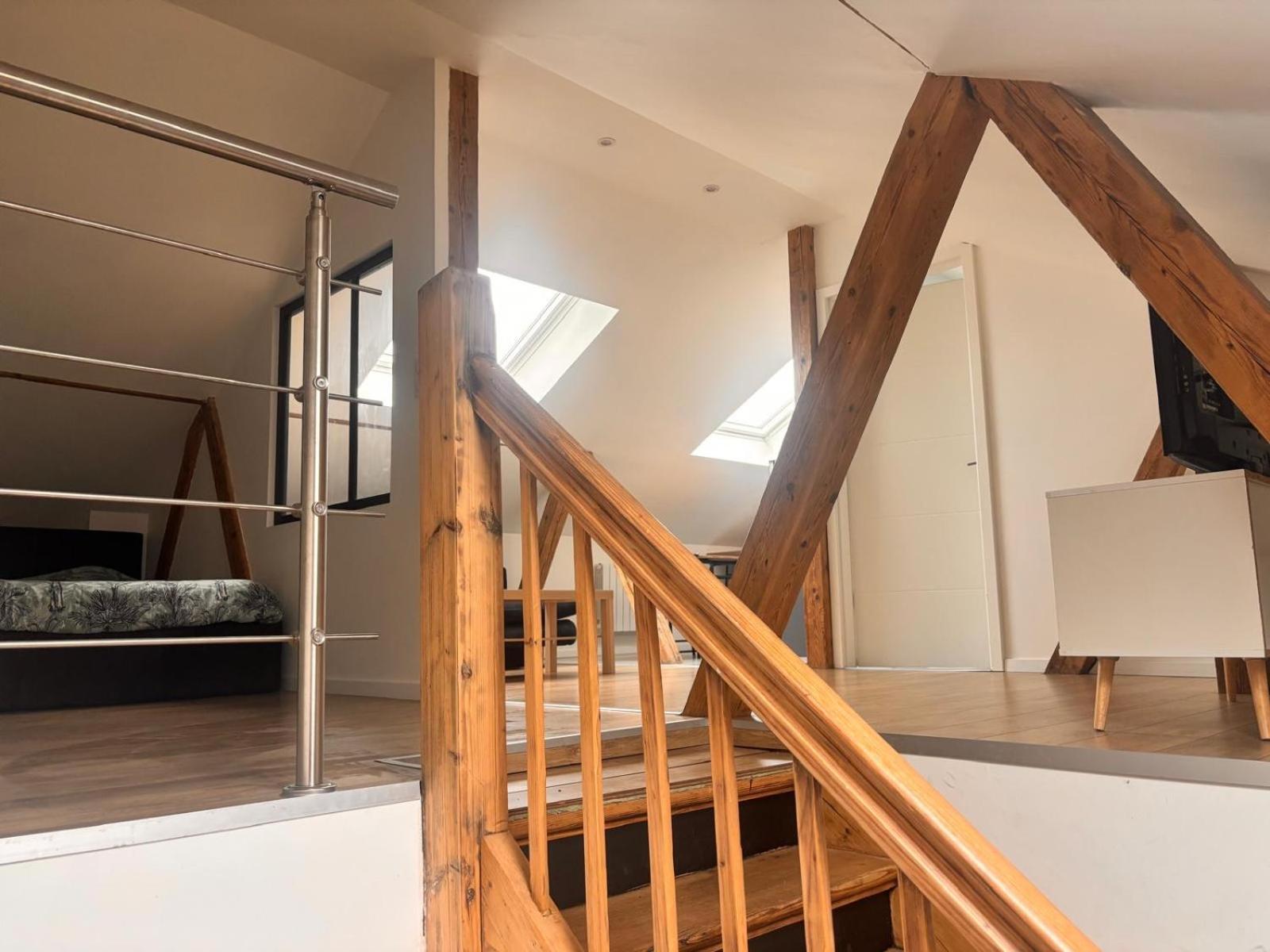 Ferienwohnung Wood Loft By Mülhausen Exterior foto